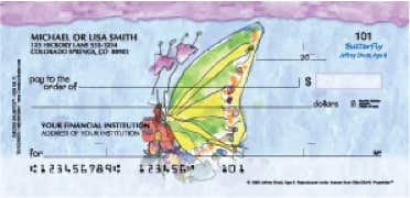 Butterfly Check Illustrated by kids Jeffrey Shutt Age 6