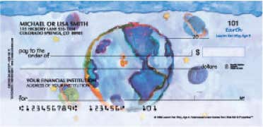 Earth Check Illustrated by kids Lauren Van Woy Age 7 